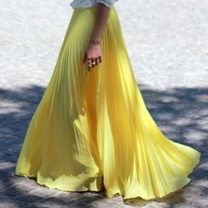 Yellow Maxi shirt